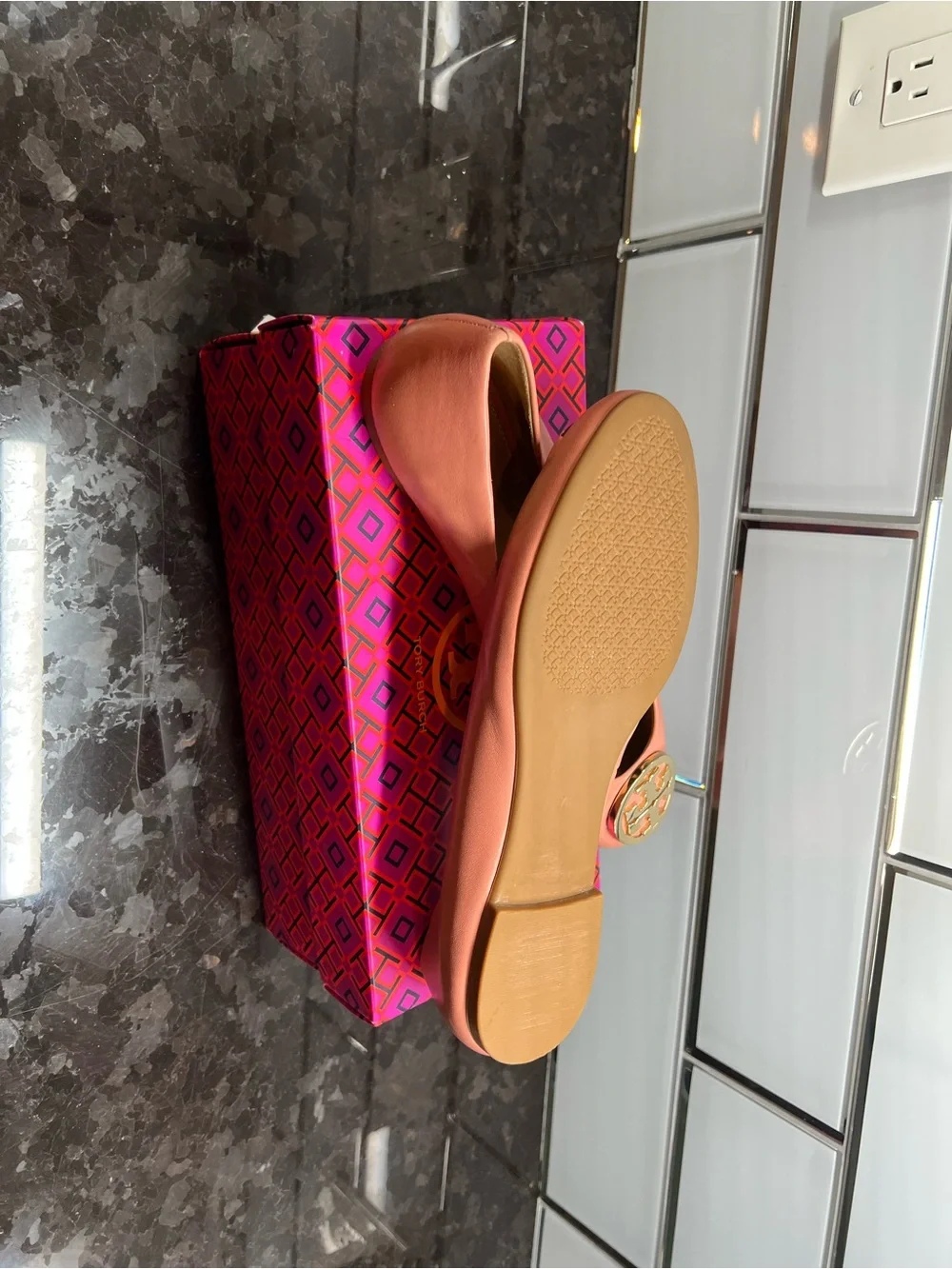 Tory Burch Benton 2 Ballet Flats – Size 7.5